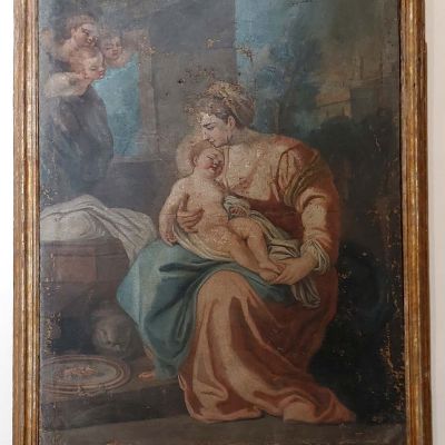 Madonna col Bambino dormiente. Seconda metà sec. XVIII
